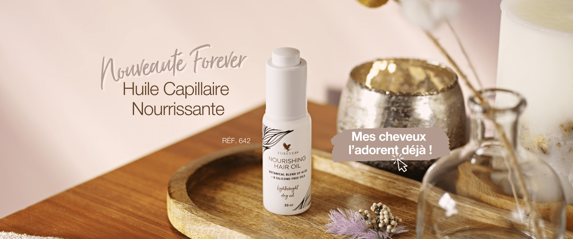 Huile capillaire nourrissante