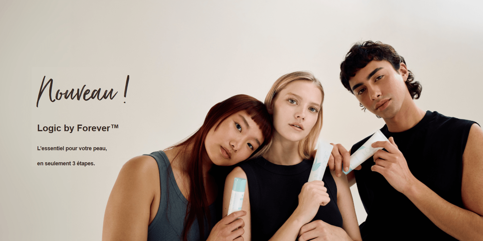 Découvrez la nouvelle gamme visage logic pour tous les types de peau