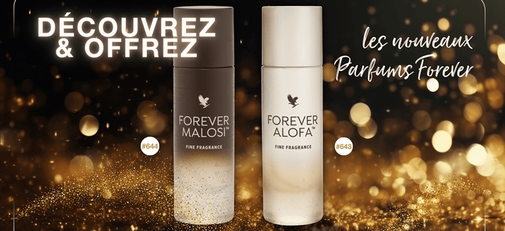 Nouveaux parfums Forever pour hommes et femmes