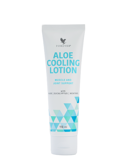 Aloe cooling lotion articulations et muscles