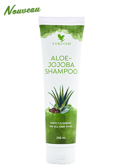 Shampoing aloe vera sans silicone, hydrate les cheveux sans pellicules