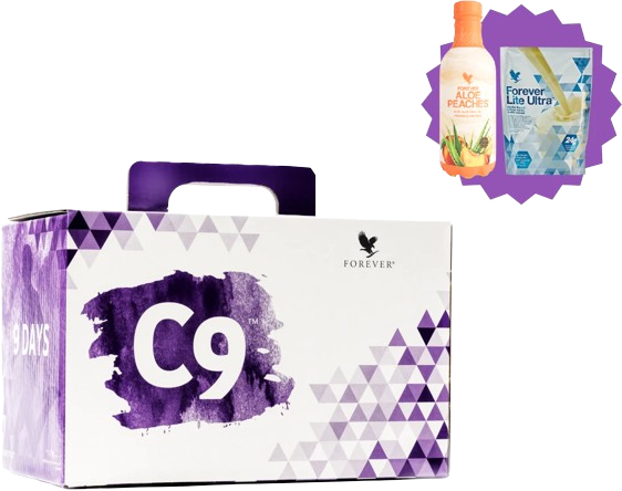 Detox C9 Forever Aloe Pêche Réf. 629,630