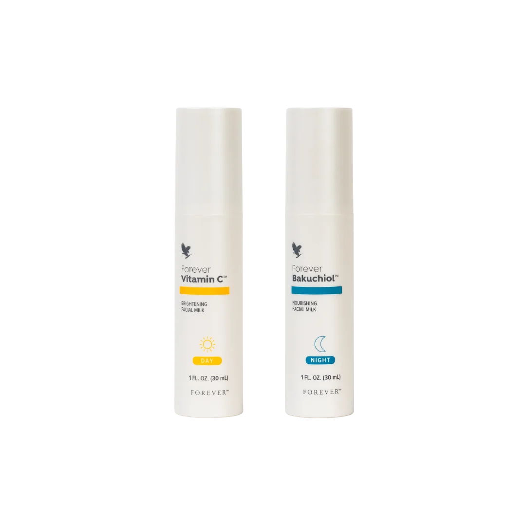 Produits visage de la gamme Forever